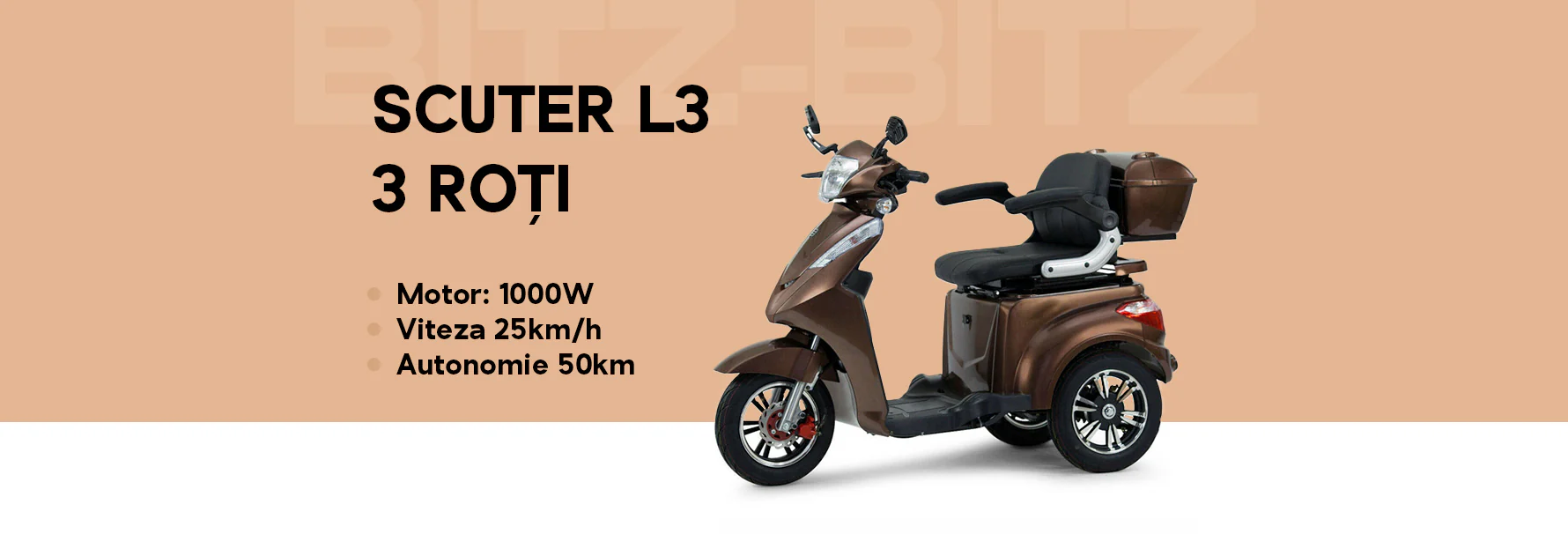 Eco Cars – Tricicluri electrice, mașini și scutere electrice Bitz-Bitz